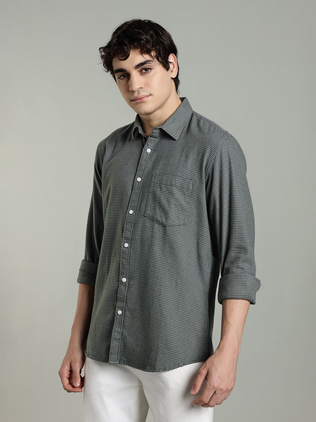 RARE Flannel Brushed Cotton Shirt