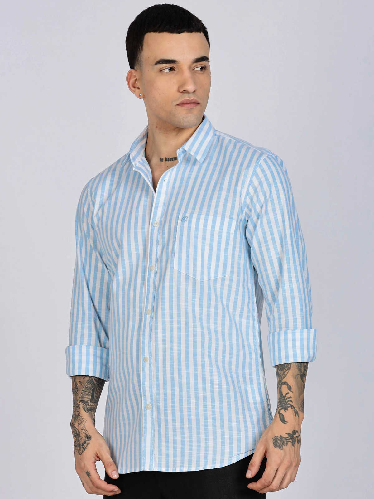 PRESTIGE Lining Cotton Shirt