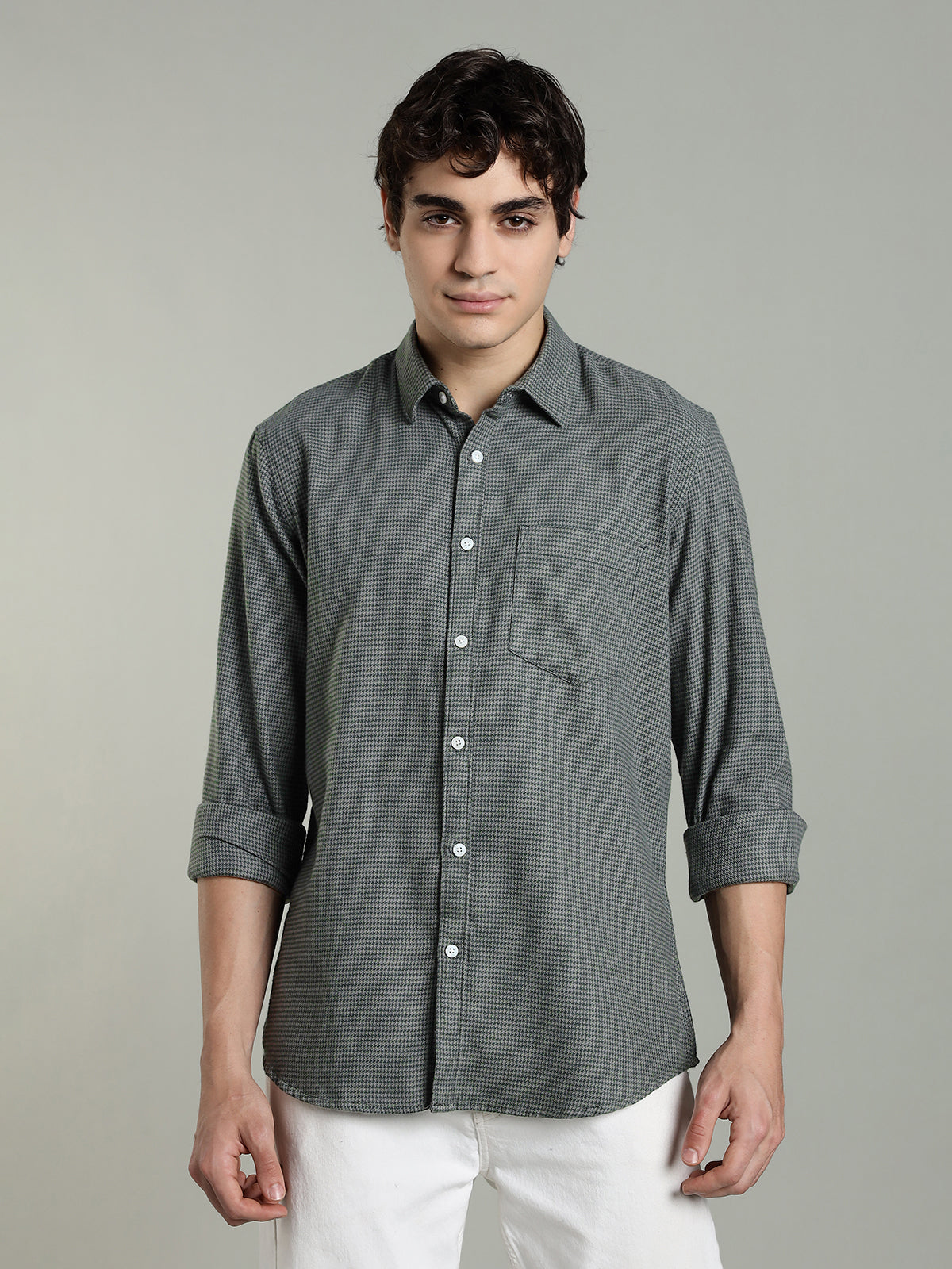 RARE Flannel Brushed Cotton Shirt