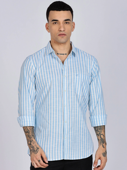 PRESTIGE Lining Cotton Shirt